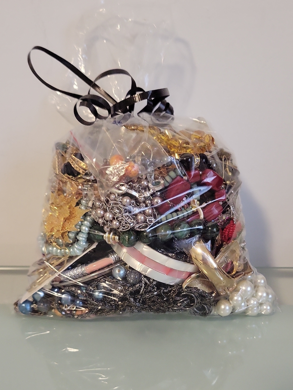 Mixed Mystery Bag Of Costume Jewelry 4lbs